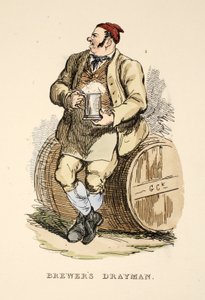 Livreur de brasserie du 